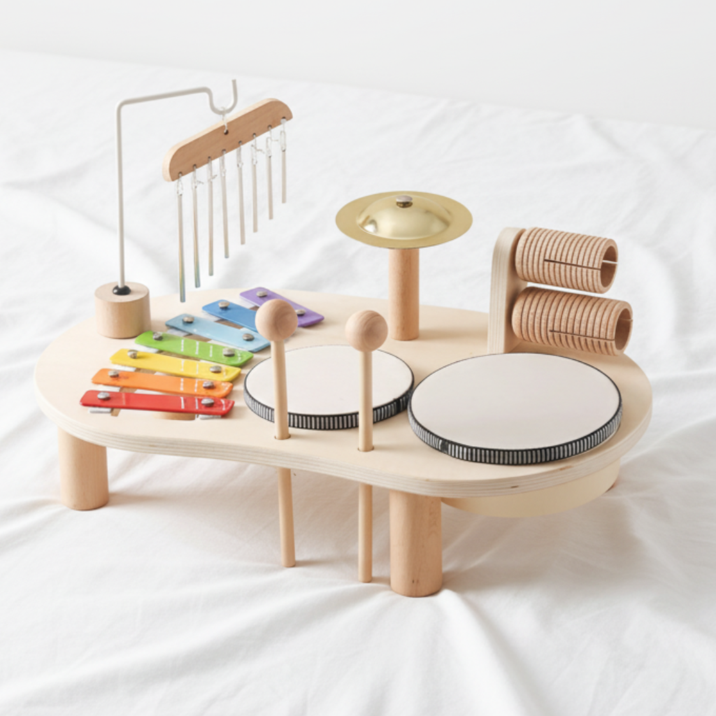 Estudio de Percusión sensorial Montessori