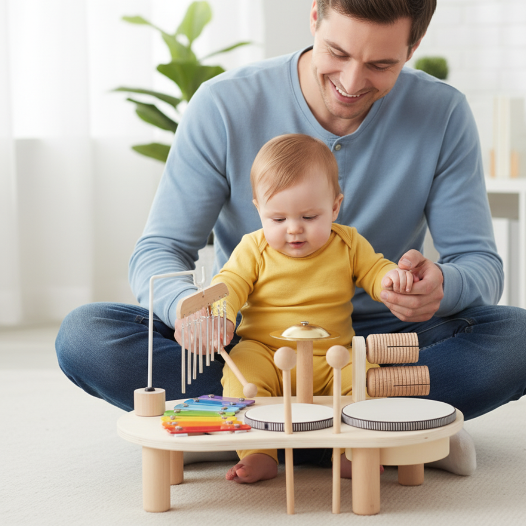Estudio de Percusión sensorial Montessori
